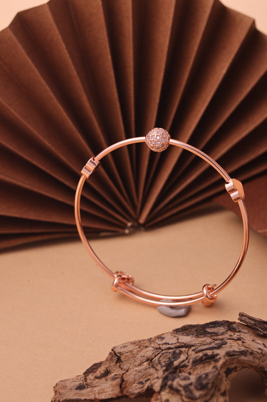 Rose Gold Charm Bracelet