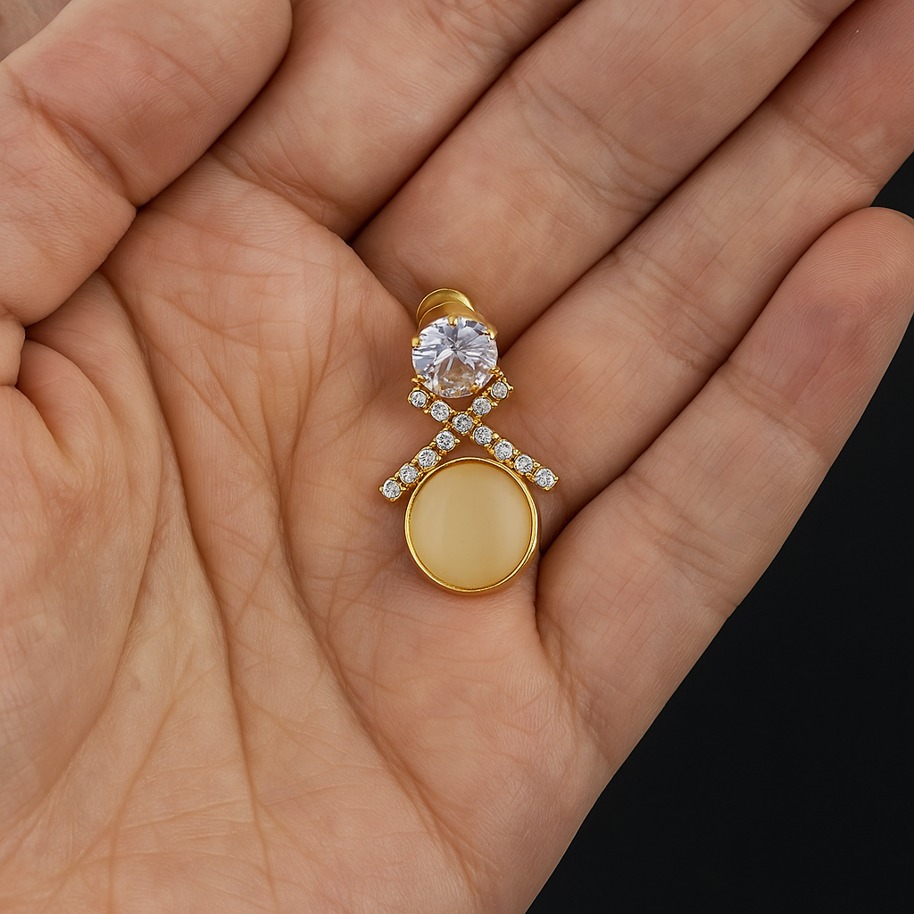 Full Moon Earrings