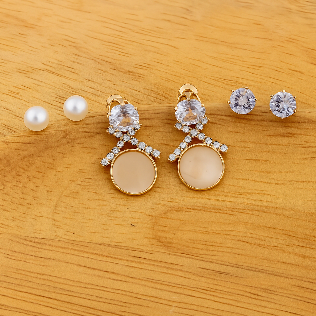 Full Moon Earrings
