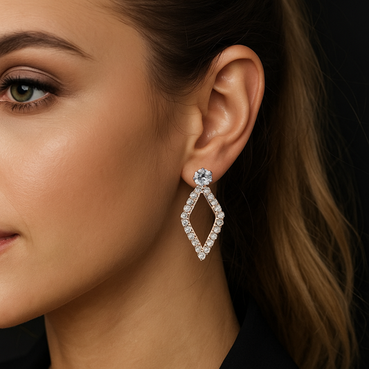 Diamond Shape Earrings