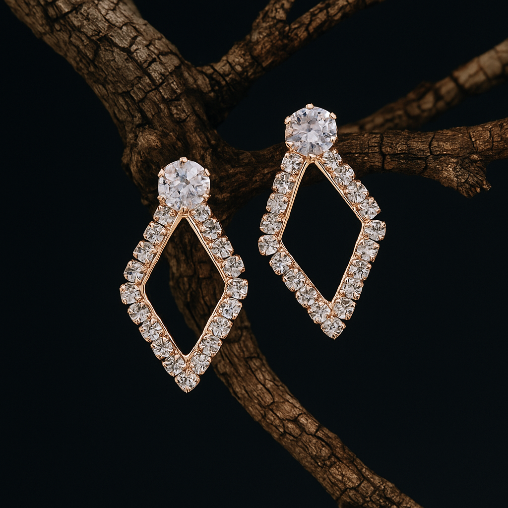 Diamond Shape Earrings