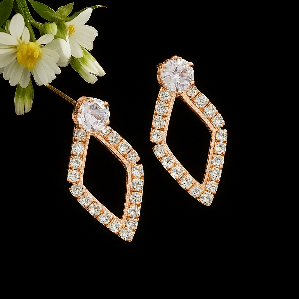 Diamond Shape Earrings