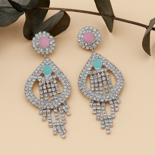 Crystal Dangling Earrings