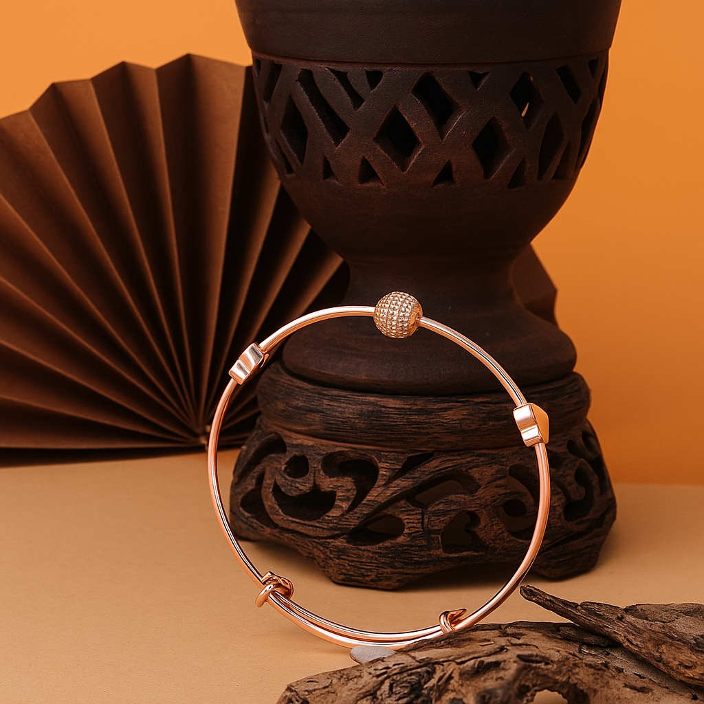 Rose Gold Charm Bracelet