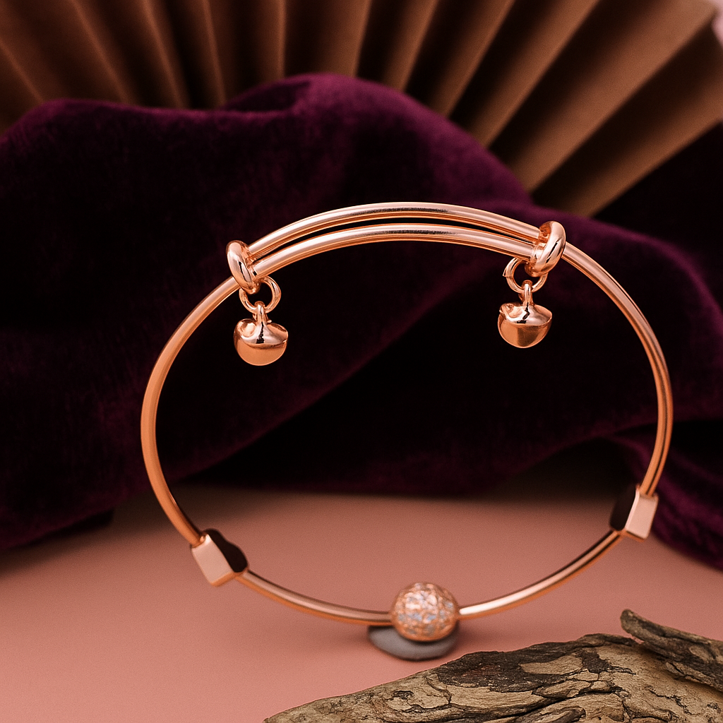 Rose Gold Charm Bracelet