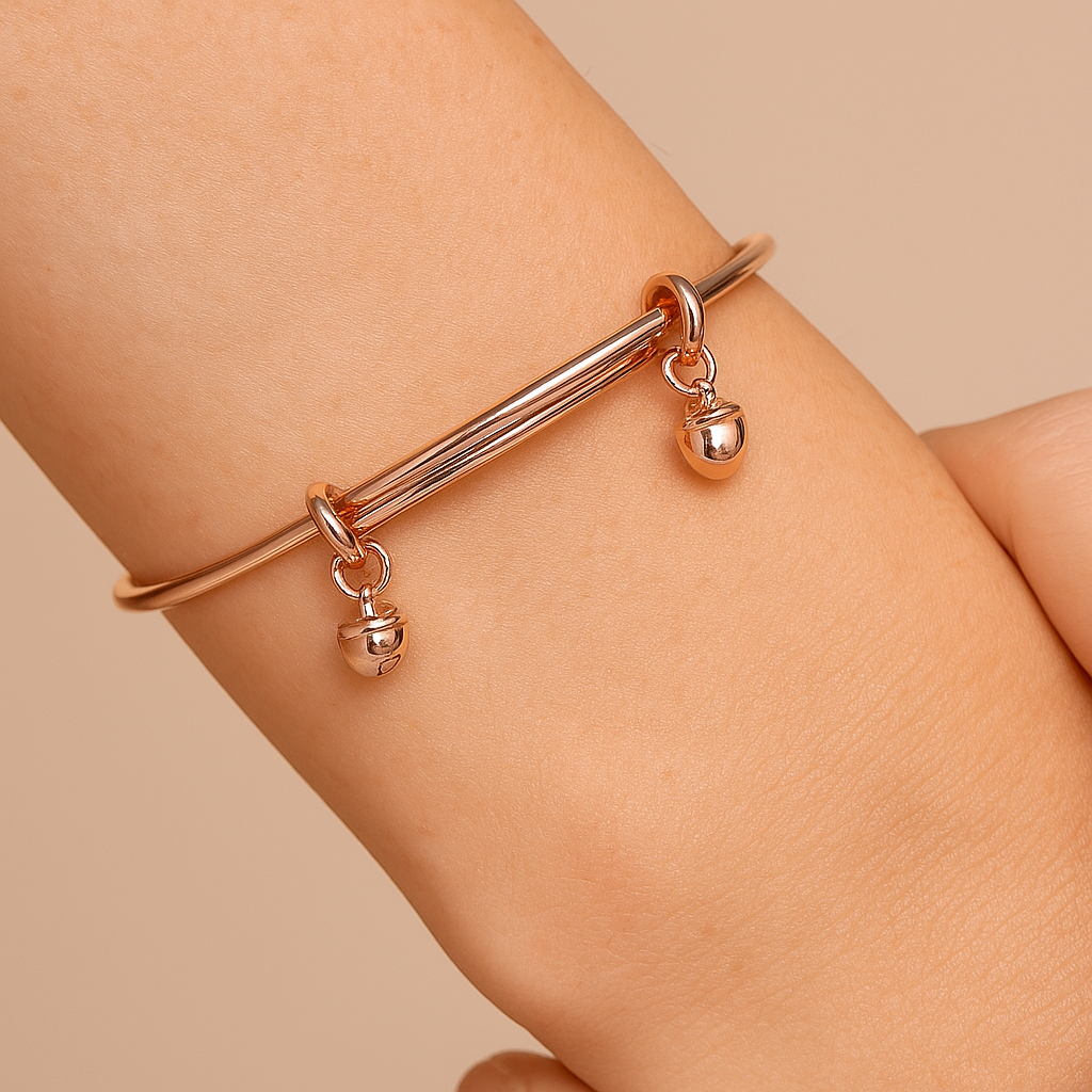 Rose Gold Charm Bracelet