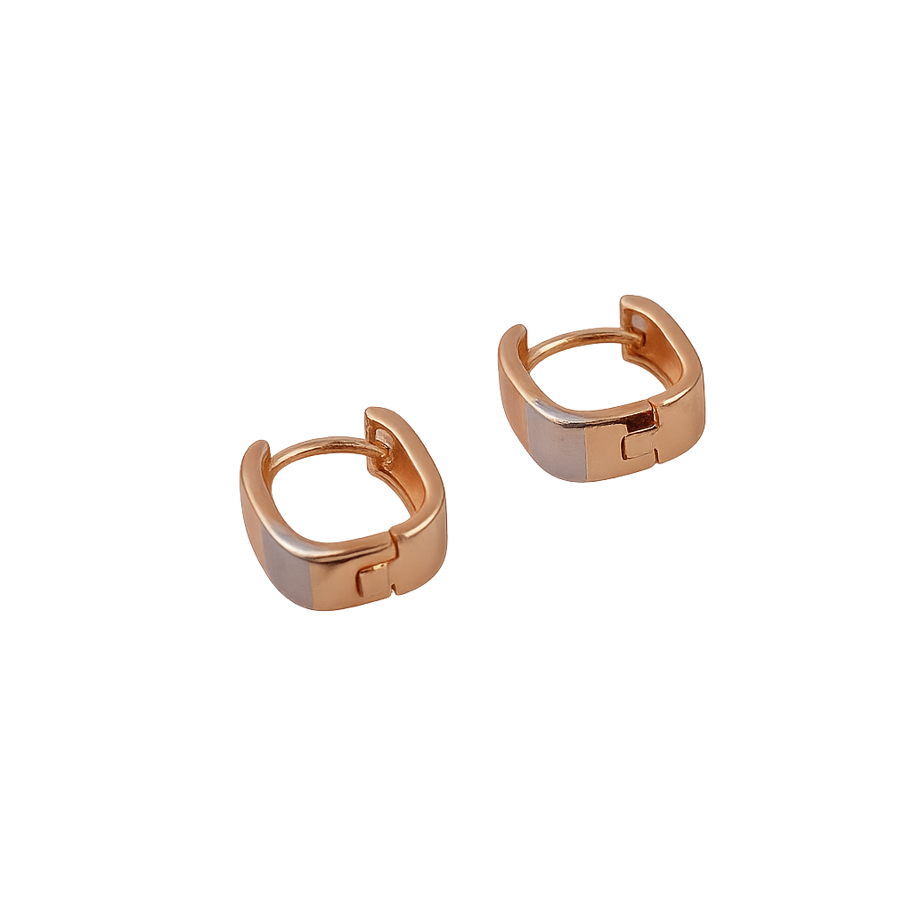 Round Hoop Earrings