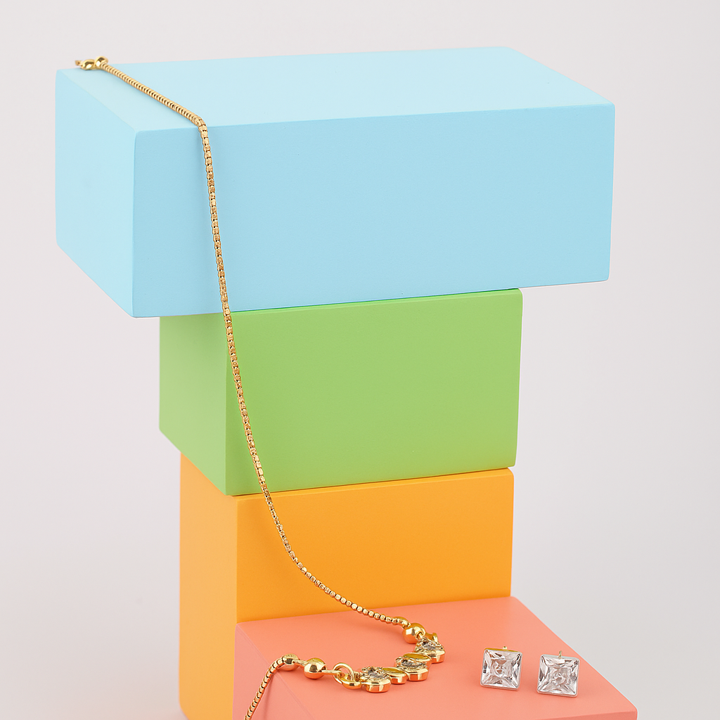 Crystal Stone Chain Pendant