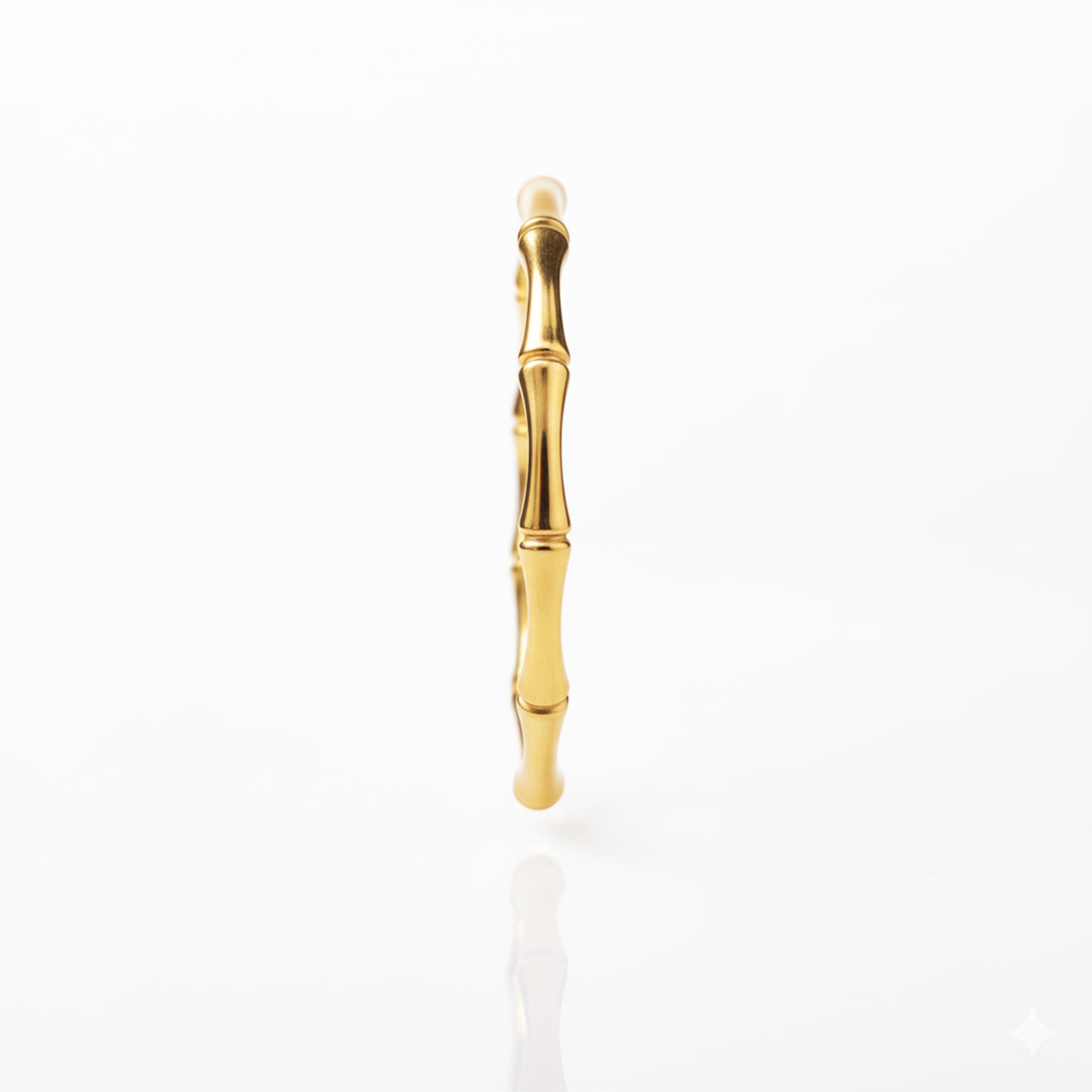 Bamboo Style Open Bangle Kada