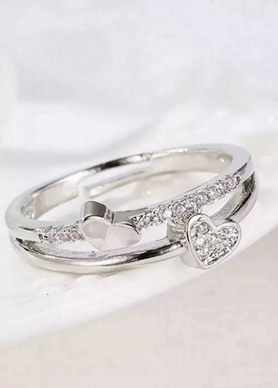 Double Heart Ring