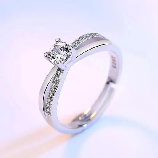 Solitaire Diamond Engagement Ring for Women