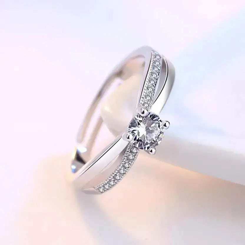 Solitaire Diamond Engagement Ring for Women