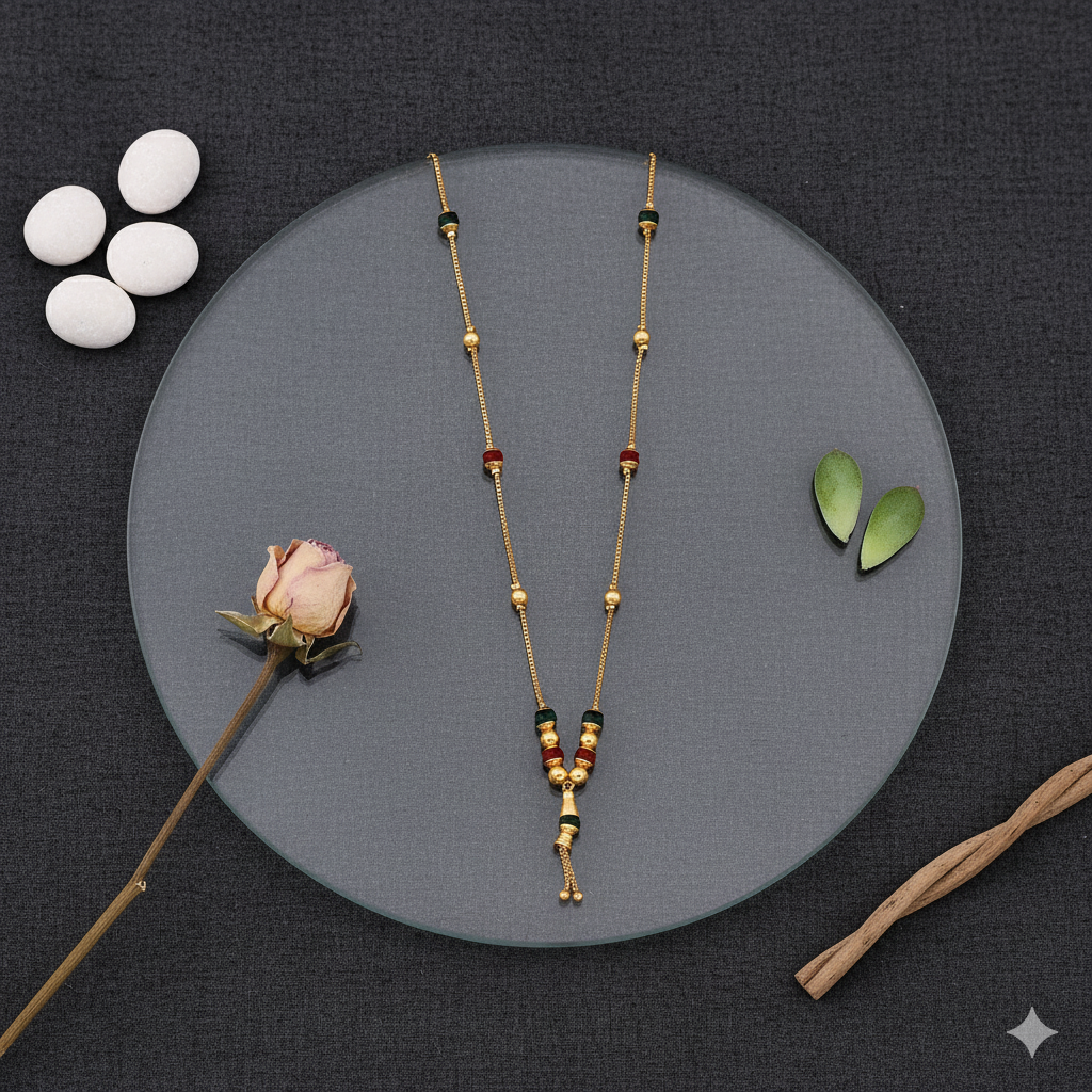 Multi-colored Beaded Mangalsutra
