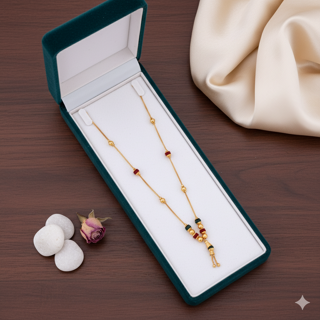 Multi-colored Beaded Mangalsutra