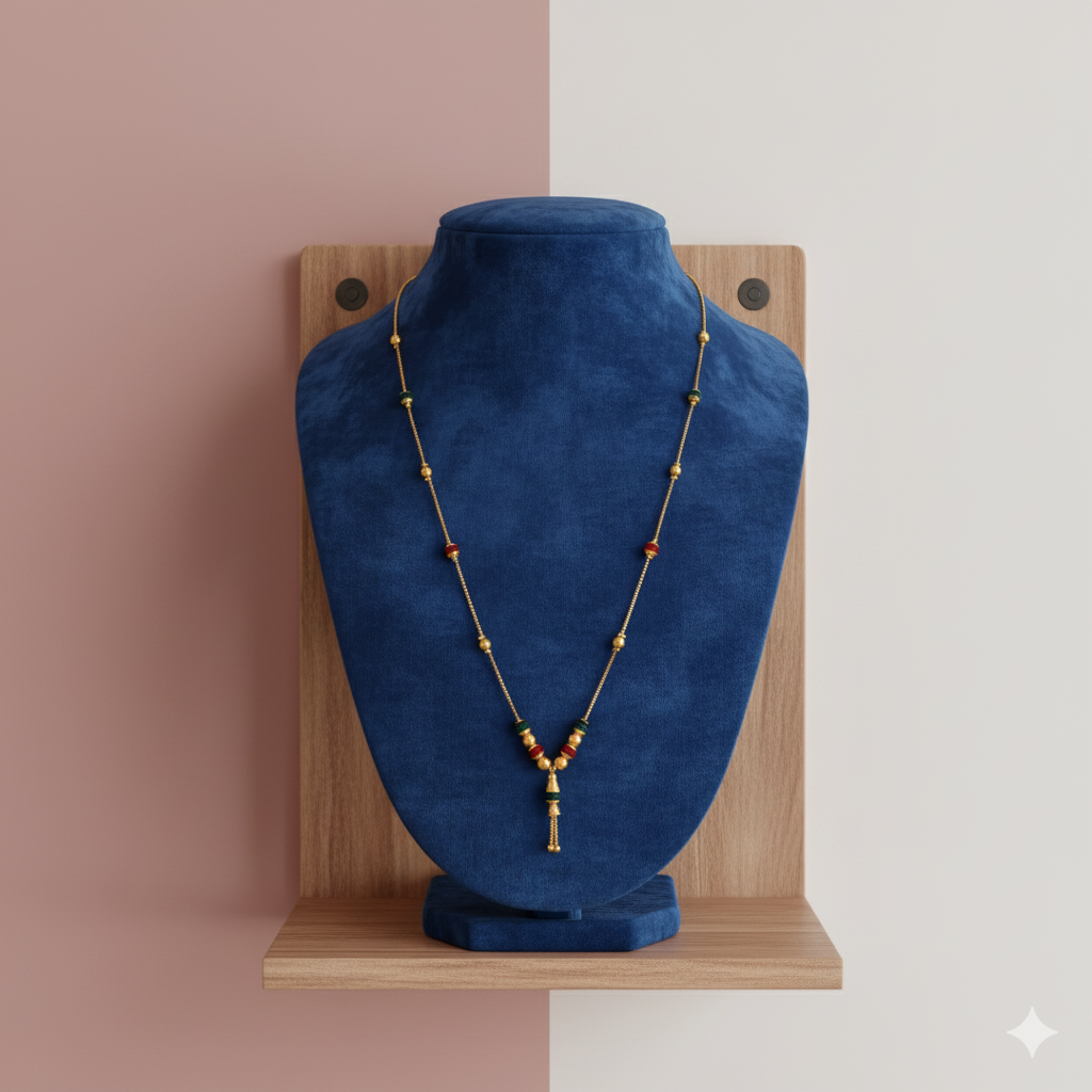 Multi-colored Beaded Mangalsutra