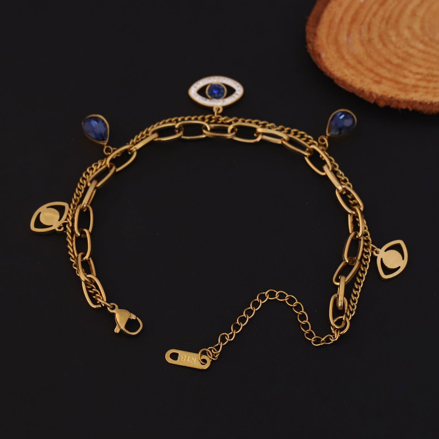 Evil Eye Charm Bracelet