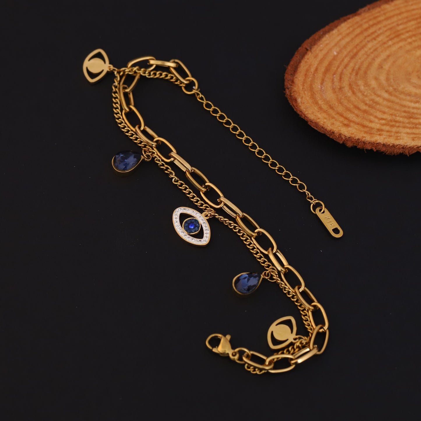 Evil Eye Charm Bracelet