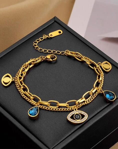 Evil Eye Charm Bracelet