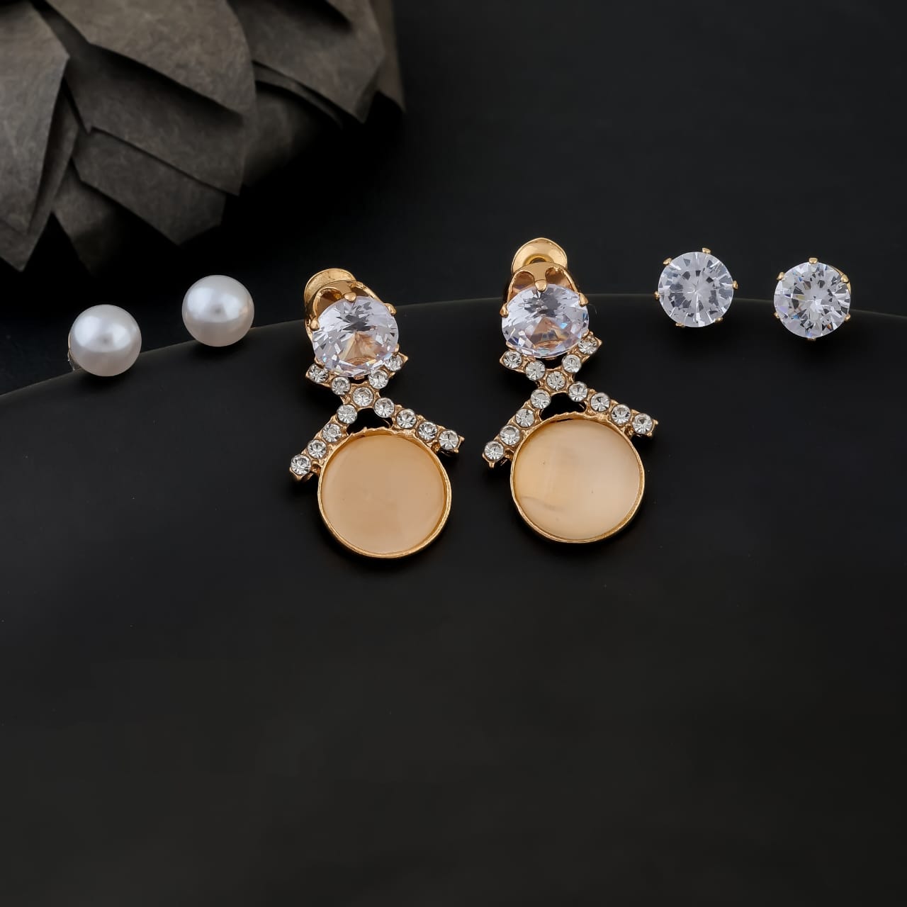 Full Moon Earrings