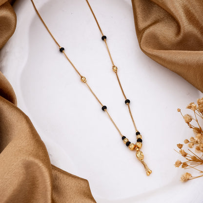 Modern Black Bead Mangalsutra