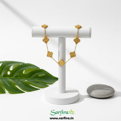 Golden Flower Bracelet