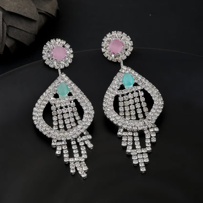 Crystal Dangling Earrings