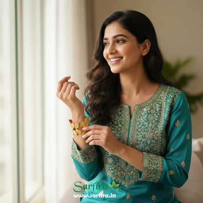 Butterfly Open Cuff Bracelet