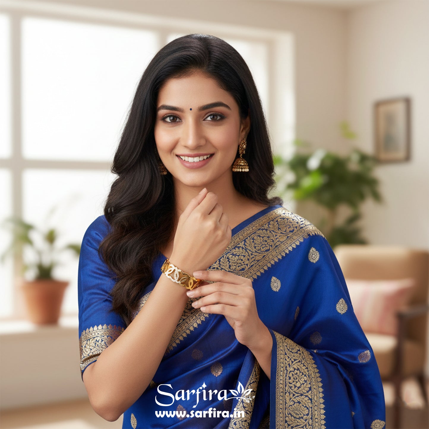 Open Heart Design Kada Bracelet