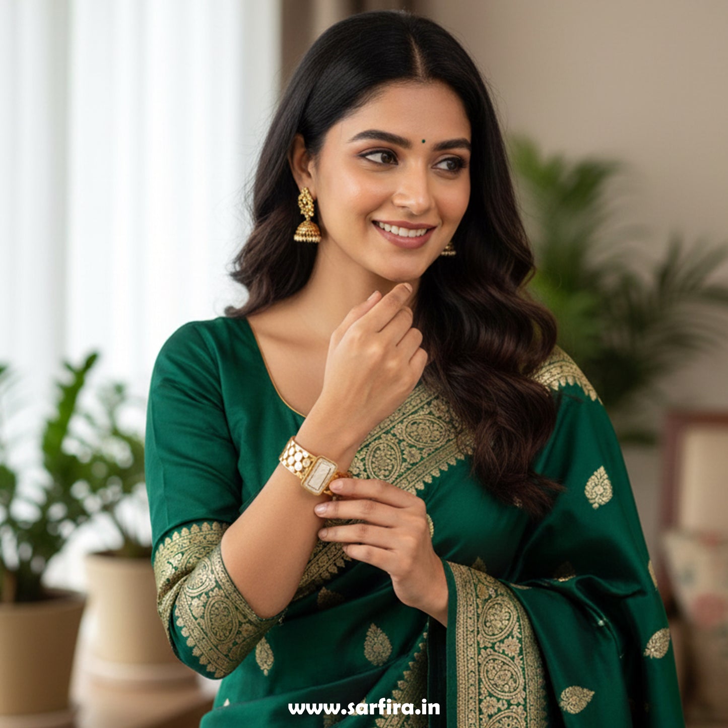 Geometric Pattern Kada Bracelet