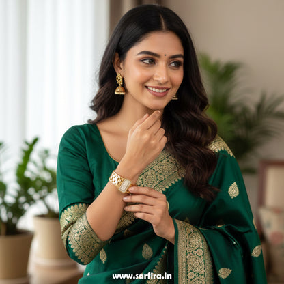 Geometric Pattern Kada Bracelet