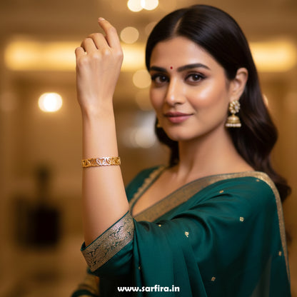 Open Heart Design Kada Bracelet