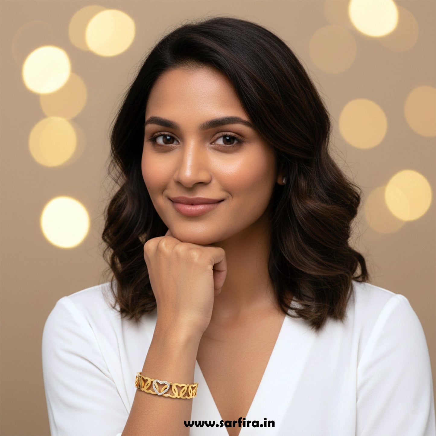 Open Heart Design Kada Bracelet