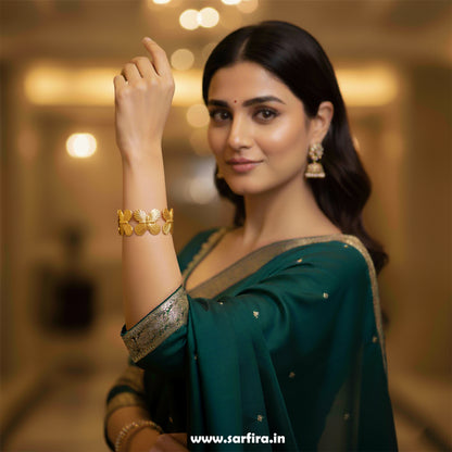 Butterfly Open Cuff Bracelet