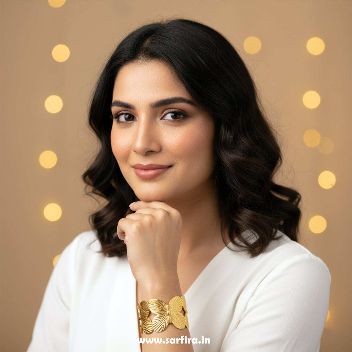 Butterfly Open Cuff Bracelet