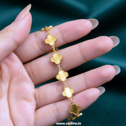Golden Flower Bracelet