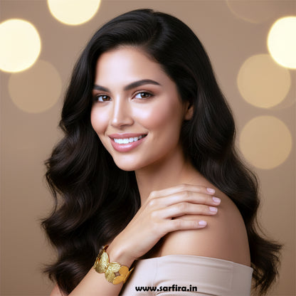 Butterfly Open Cuff Bracelet