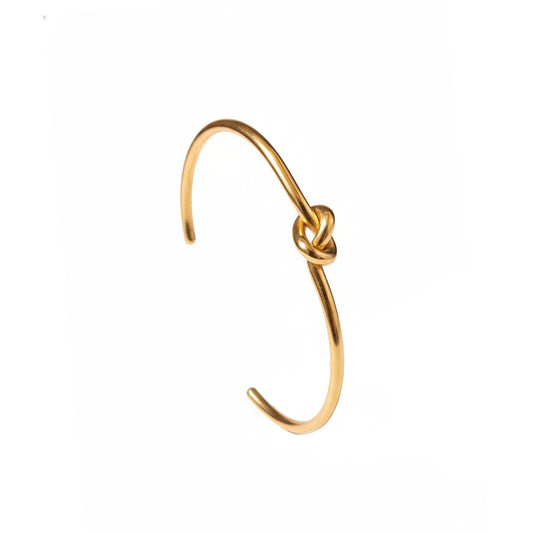 Simple Knot Open Cuff Kada