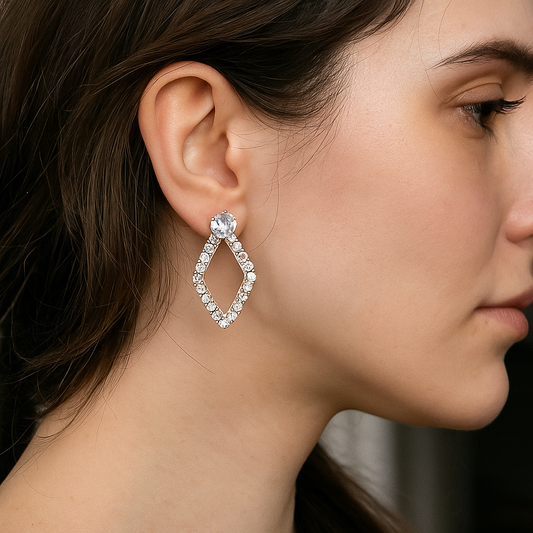 Diamond Shape Earrings