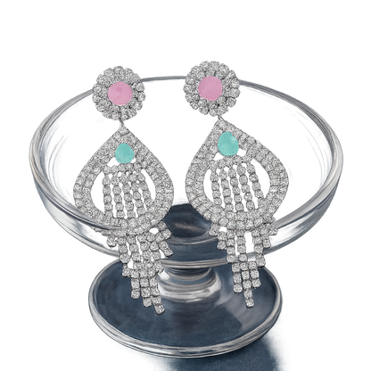 Crystal Dangling Earrings