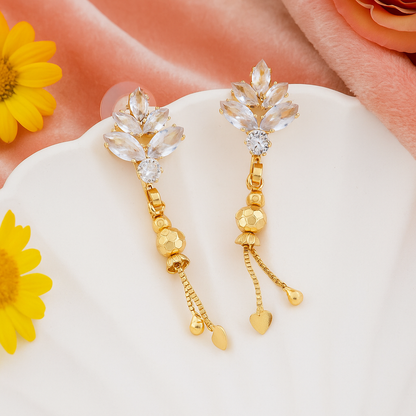 Leaf Drop Earrings