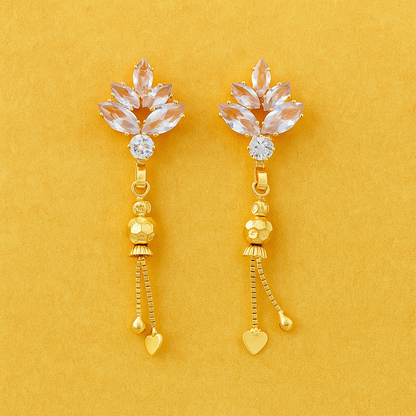 Leaf Drop Earrings