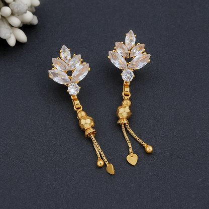 Leaf Drop Earrings