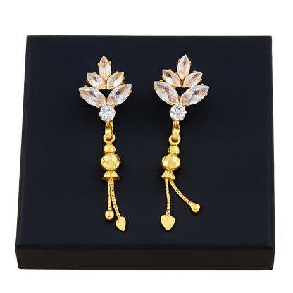 Leaf Drop Earrings
