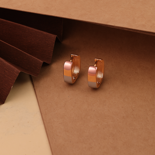 Round Hoop Earrings