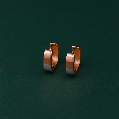 Round Hoop Earrings