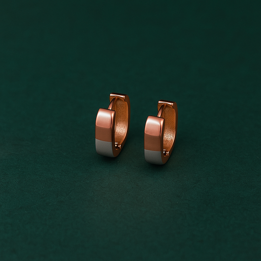 Round Hoop Earrings