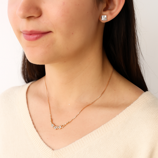 Crystal Stone Chain Pendant