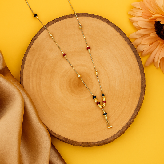 Multi-colored Beaded Mangalsutra