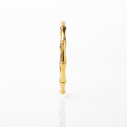 Bamboo Style Open Bangle Kada