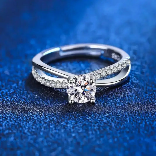 Solitaire Diamond Engagement Ring for Women